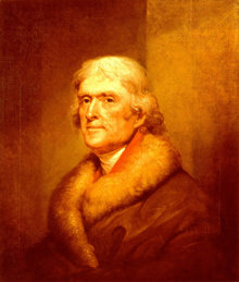 1776 schrieb Thomas Jefferson die Amerikanische Unabhängigkeitserklärung.